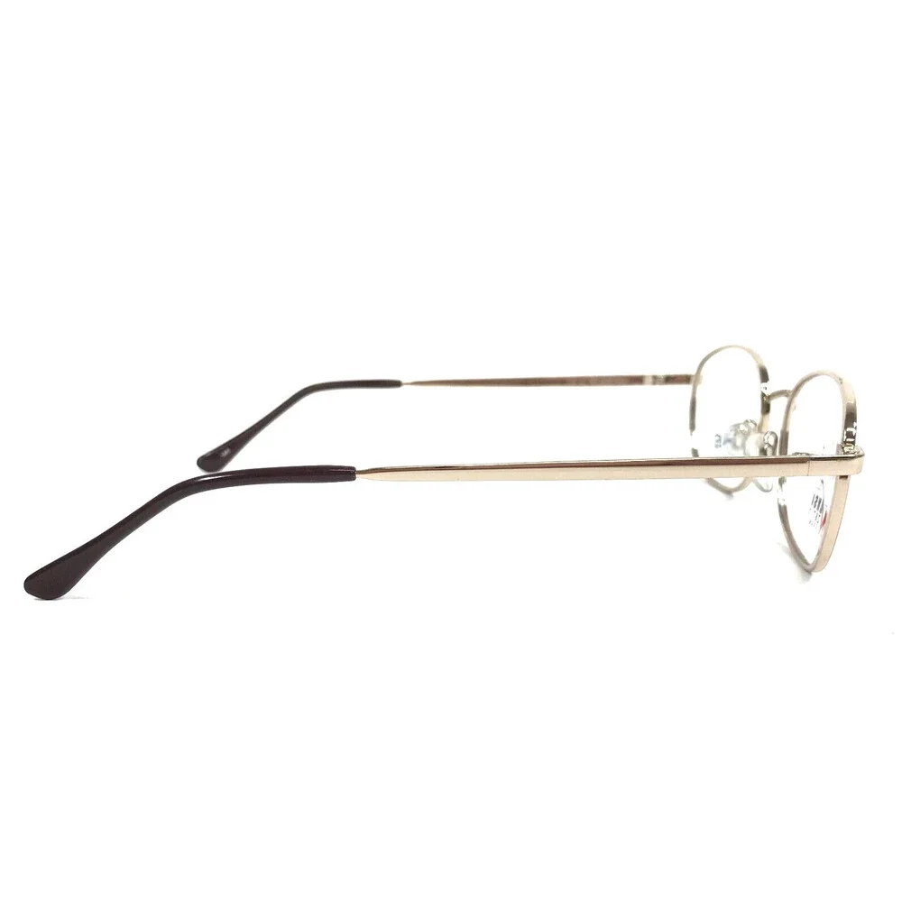 Titmus Safety Eyeglasses Frame T709 GLD CS64 Z87-2 Shiny Gold Oval 53-19-145